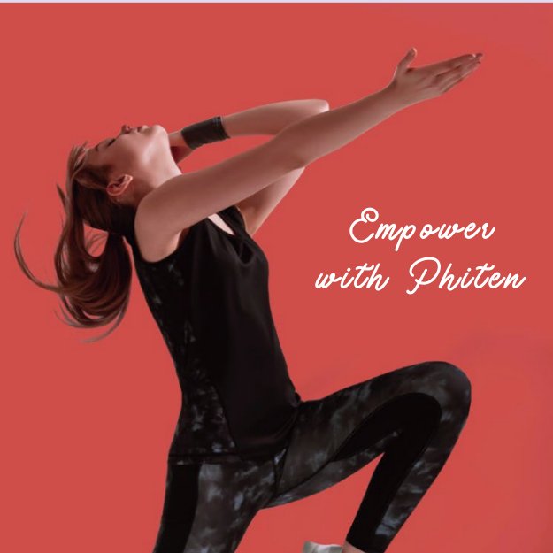 PHITEN WOMEN'S U SHAPED NECK PRINTED TANK TOP - Phiten Australia