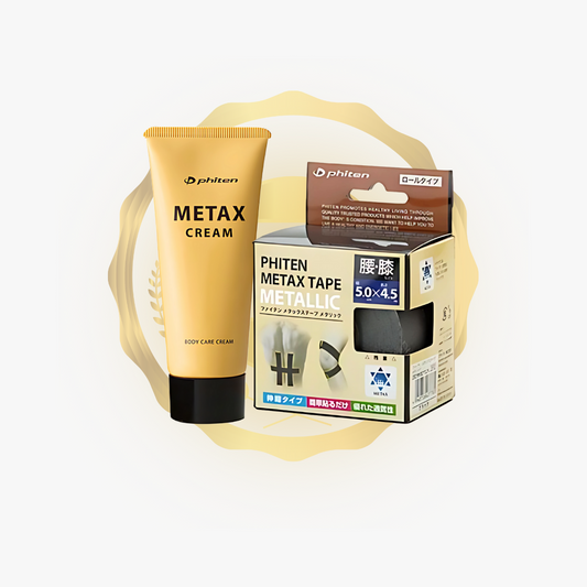 Metax Tapes (Black) + Metax Cream b 65 g Bundle