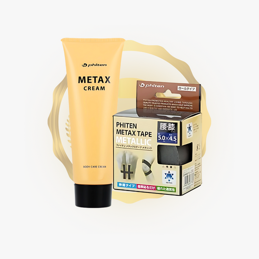 Metax Tapes (Black)+ Metax Cream b 250 g Bundle