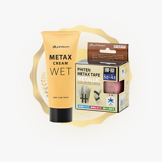 Metax Tapes (Pink) + Metax Cream Wet b 65 g Bundle