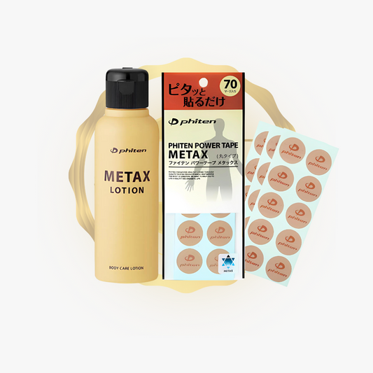 Metax Tapes (70 pcs) + Metax Lotion b 120 ml Bundle