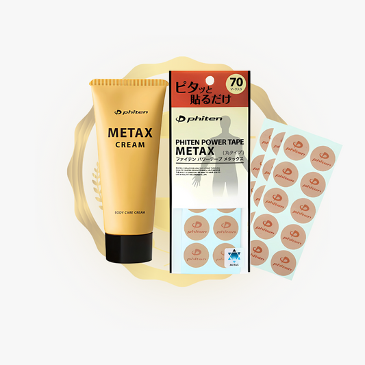 Metax Tapes (70 pcs) + Metax Cream b 65 g Bundle