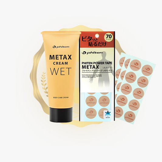 Metax Tapes (70 pcs) + Metax Cream Wet b 65 g Bundle